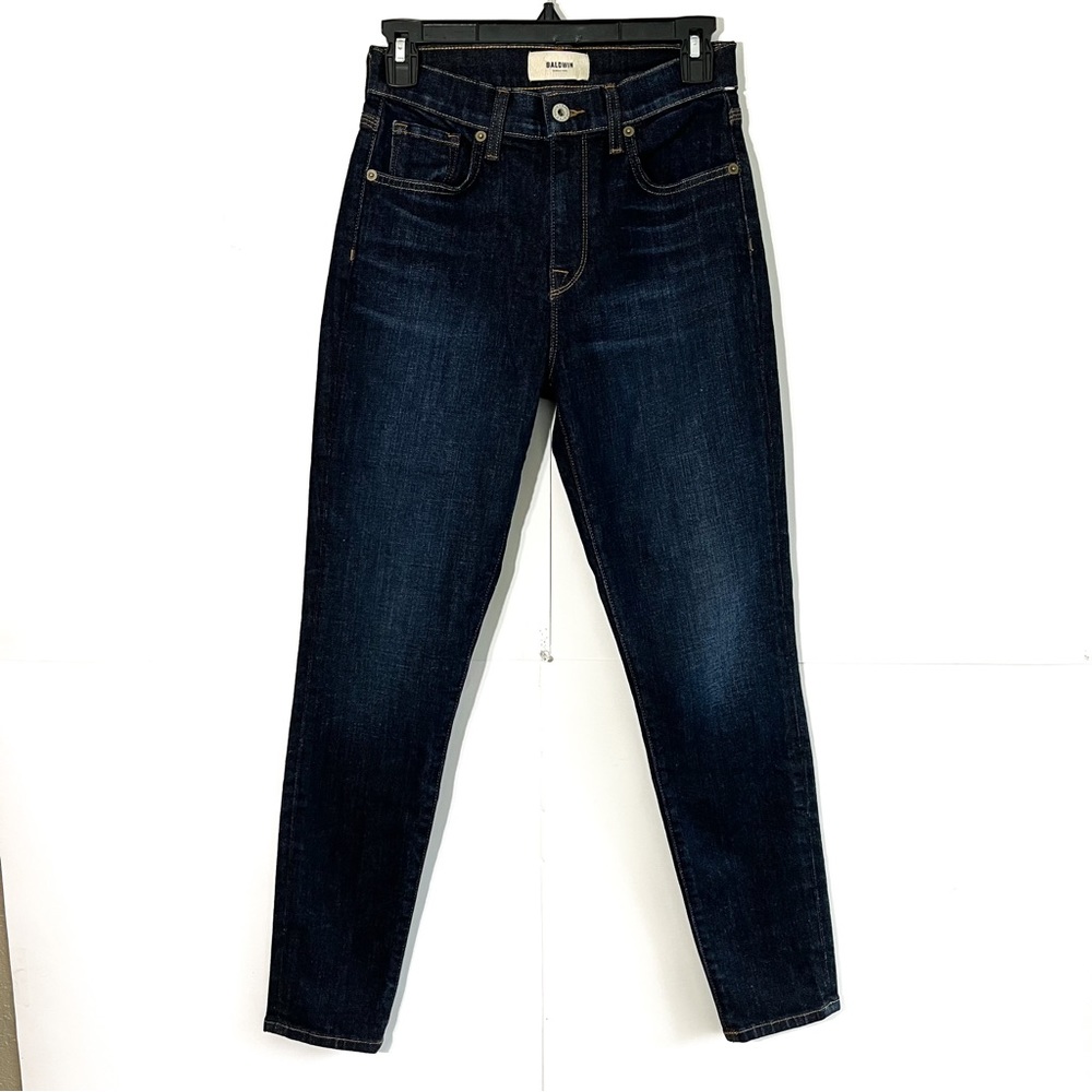 (NWOT) BALDWIN Karlie High Rise Skinny Jeans | Dark Wash